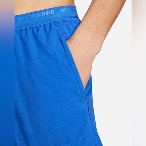 Nike Dri-Fit Stride 7" 2-in-1 Blue Running Shorts - Picture 4 of 11